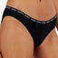 2 x Bonds Womens Bloody Comfy Period Bikini Moderate Underwear Black