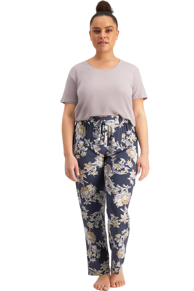 Womens Jockey Life Pant Wide Leg Loungewear French Marigold