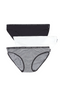 6 x Bonds Womens Hipster Bikini Underwear Briefs Black & White