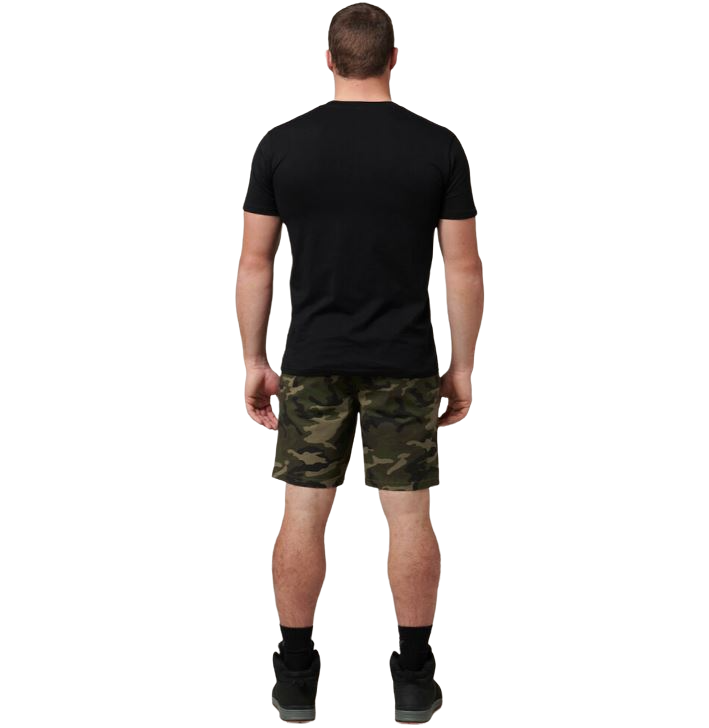 Mens Hard Yakka 3056 Camo Active Shorts Camouflage Y05163