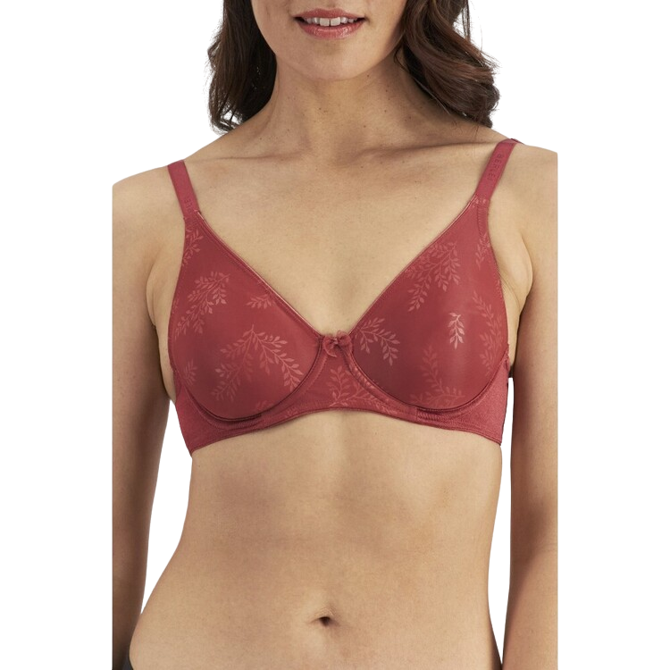 6 Pack X Berlei Womens Sweatergirl Bra - Pink / Red