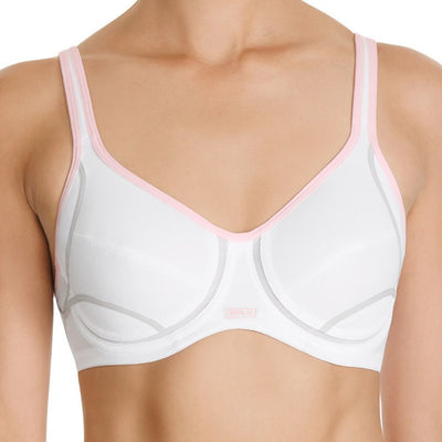 Berlei Electrify Bra Underwire Sports Womens Ladies Gym Size White