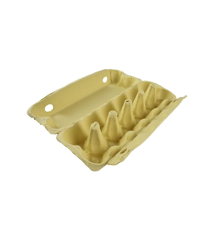 75 X Yellow Full Dozen 12-Egg Recyclable Egg Cartons