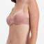 6 x Berlei Womens Barely There Bra Burnt Maroon / Dusty Pink