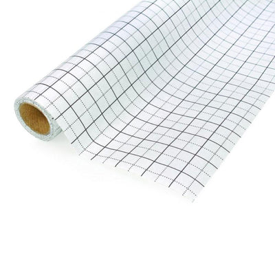 Grid Pattern Tracing Paper Birch 10m x 80cm Blue Printed Dressmakers Sewing Roll-Birch Haberdashery And Craft-ozdingo