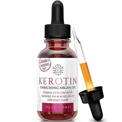 Kerotin Enriching Argan Oil - Hair Loss Treatment Stimulate Growth - Anti Aging