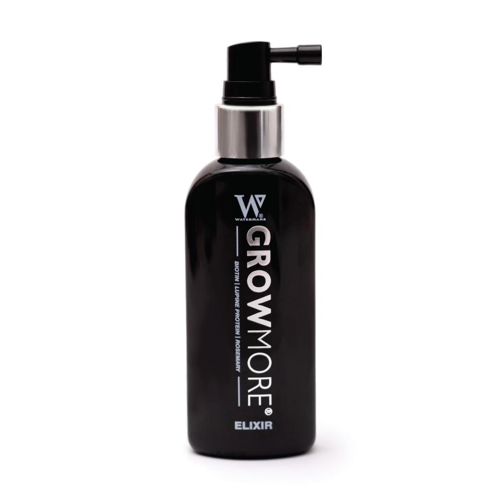 Watermans Grow More Elixir 100ml Hair Growth Serum Biotin Regrowth Topical Scalp Australia